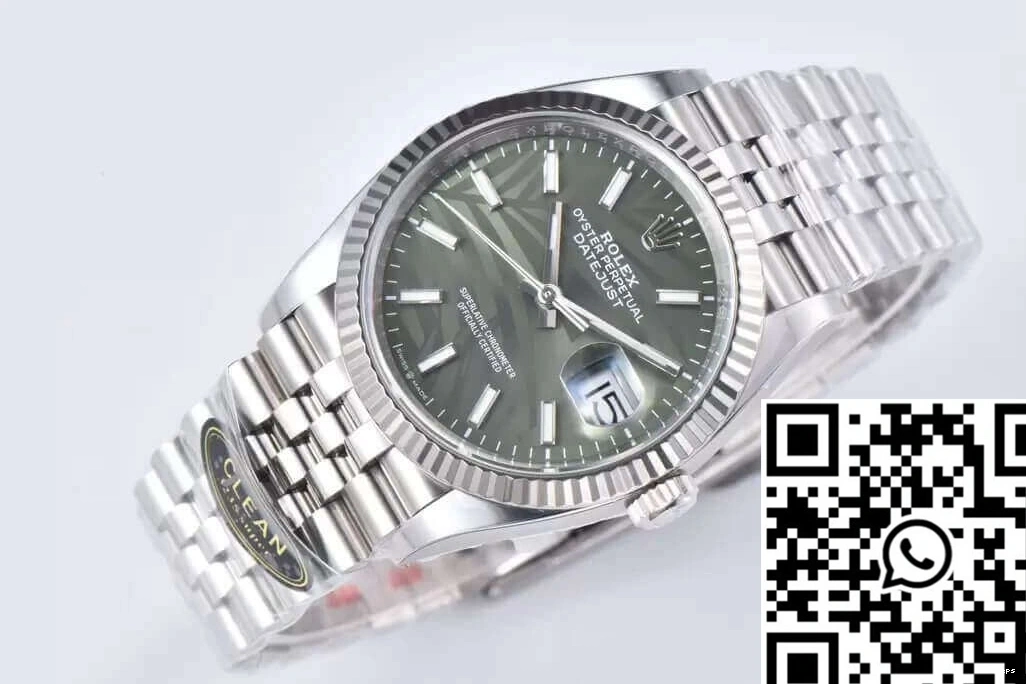 M126234-0047 Factory Stainless Datejust Rolex Clean Steel 36MM 0201